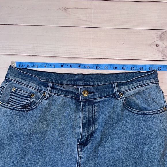 DG2 by Diane Gilman Moto Style Jeans Size 12P Retro Vintage Y2K Rare Unique 🔥🔥🔥 - Picture 4 of 7